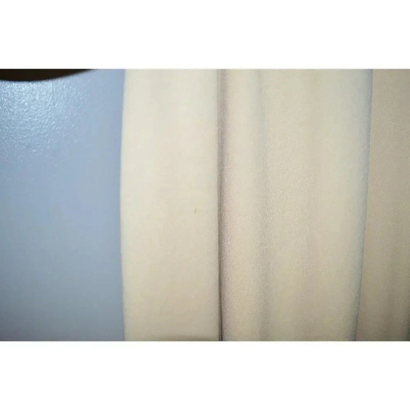 VTG 60'S Union Made Purple Maroon Cream Floral Lace Polyester Dress Size 16 - Picture 8 of 8